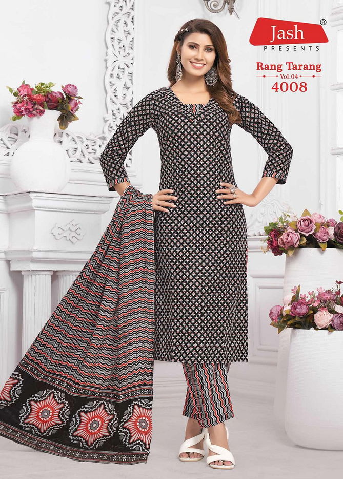 Rang Tarang Vol 4 By Jash Cotton Printed Kurti With Bottom Dupatta Wholesalers In Surat
